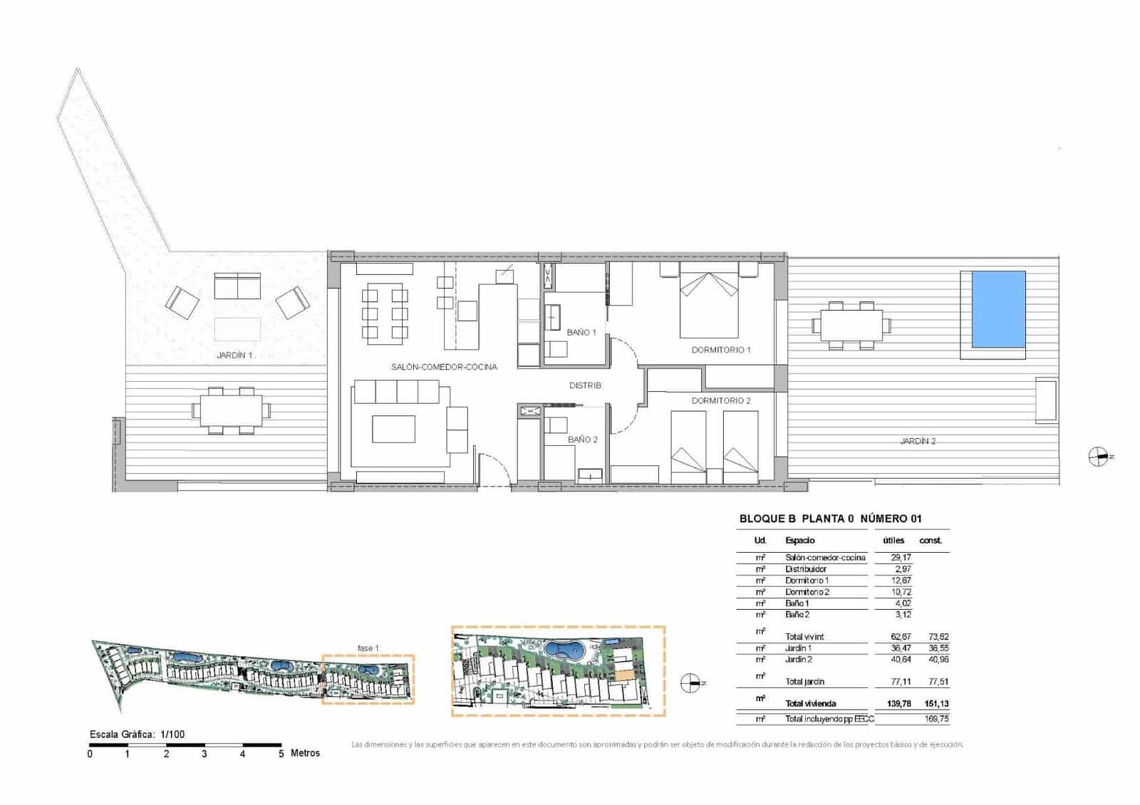 Apartamento de 2 habitaciones en La Nucia en venta con piscina garaje - 367.900 € (Ref: 9798687)