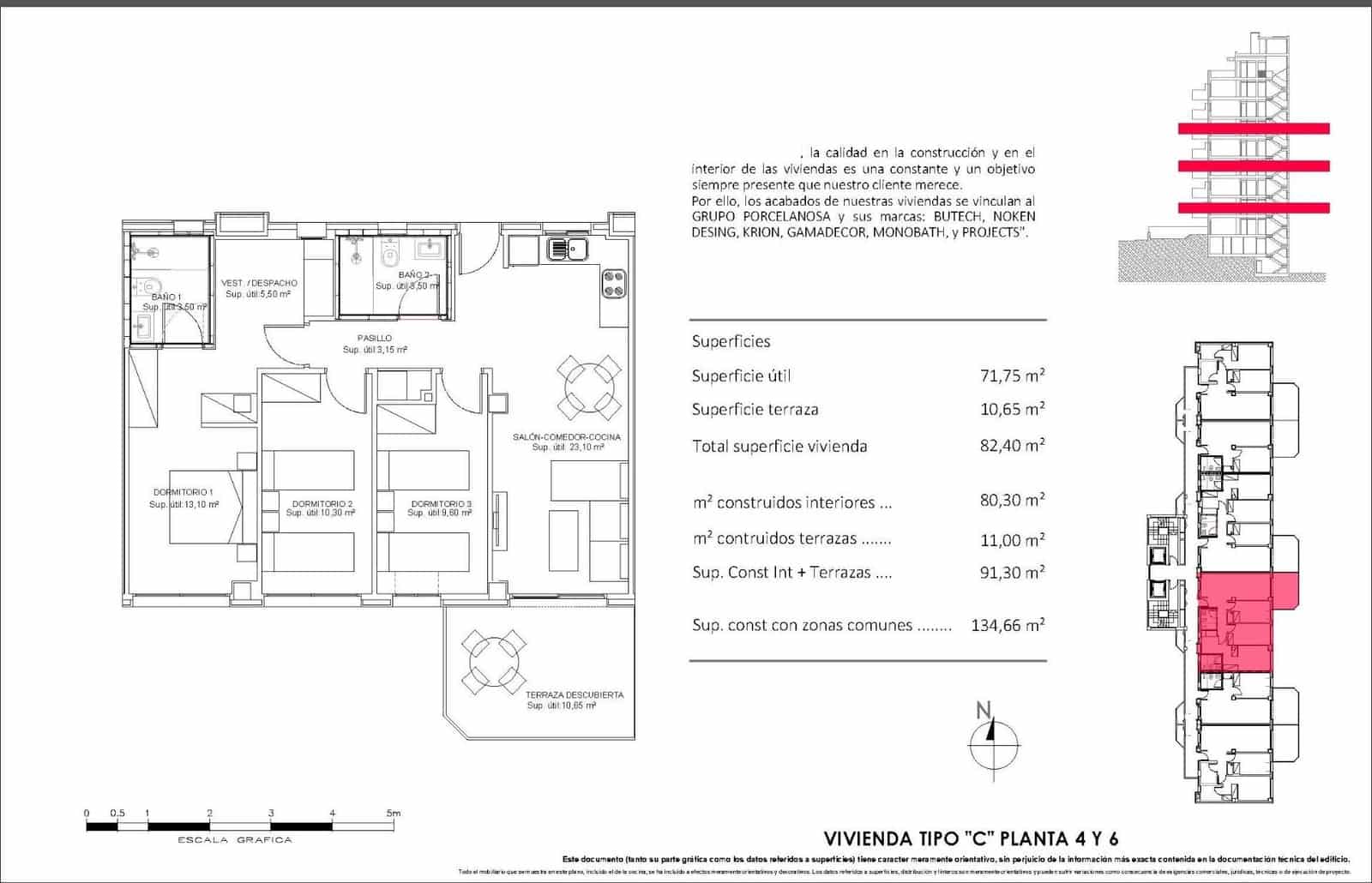 3 camera da letto Appartamento in vendita in La Villajoyosa / Vila Joiosa con piscina garage - 536.750 € (Rif: 9854960)