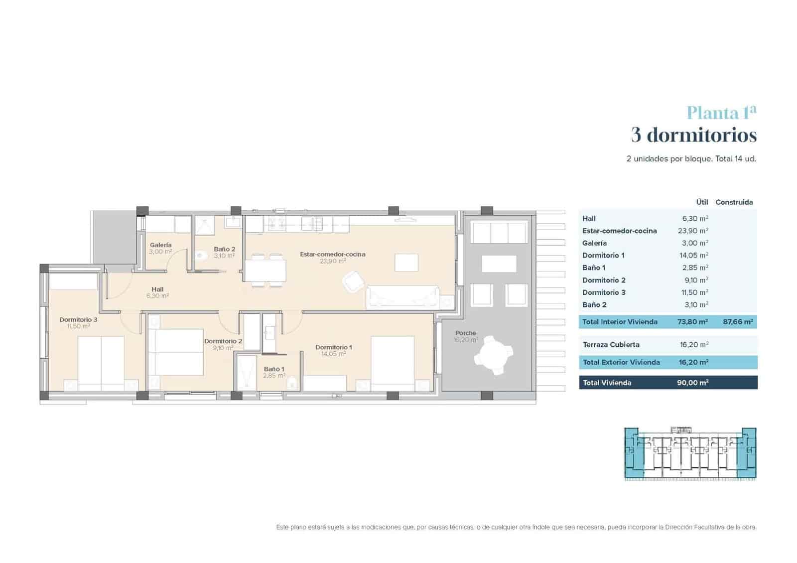 3 bedroom Apartment for sale in Vera with pool garage - € 242,000 (Ref: 9926943)