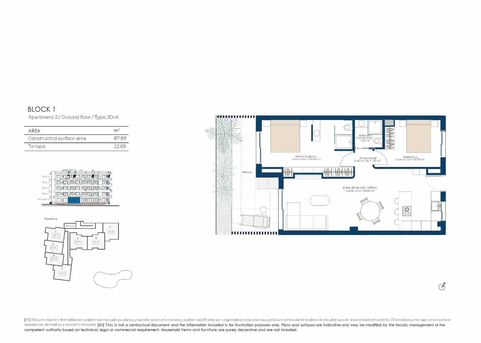 2 Zimmer Apartment zu verkaufen in El Valle Golf Resort mit Pool Garage - 299.000 € (Ref: 9951015)