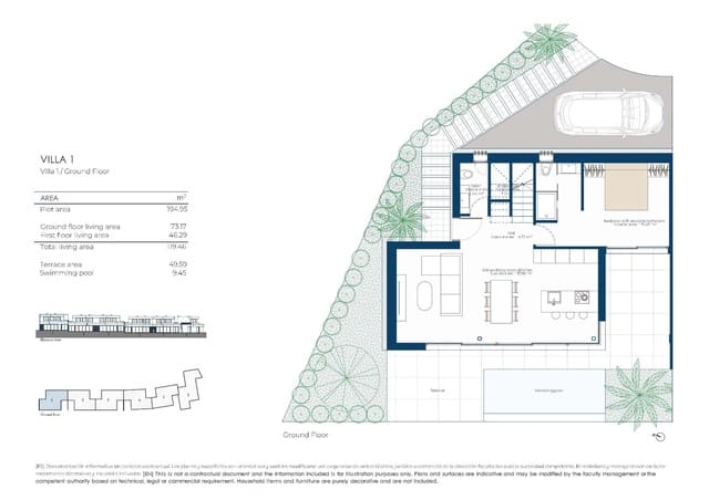 3 bedroom Villa for sale in El Valle Golf Resort, Murcia city with pool - € 680,000 (Ref: 9951016)