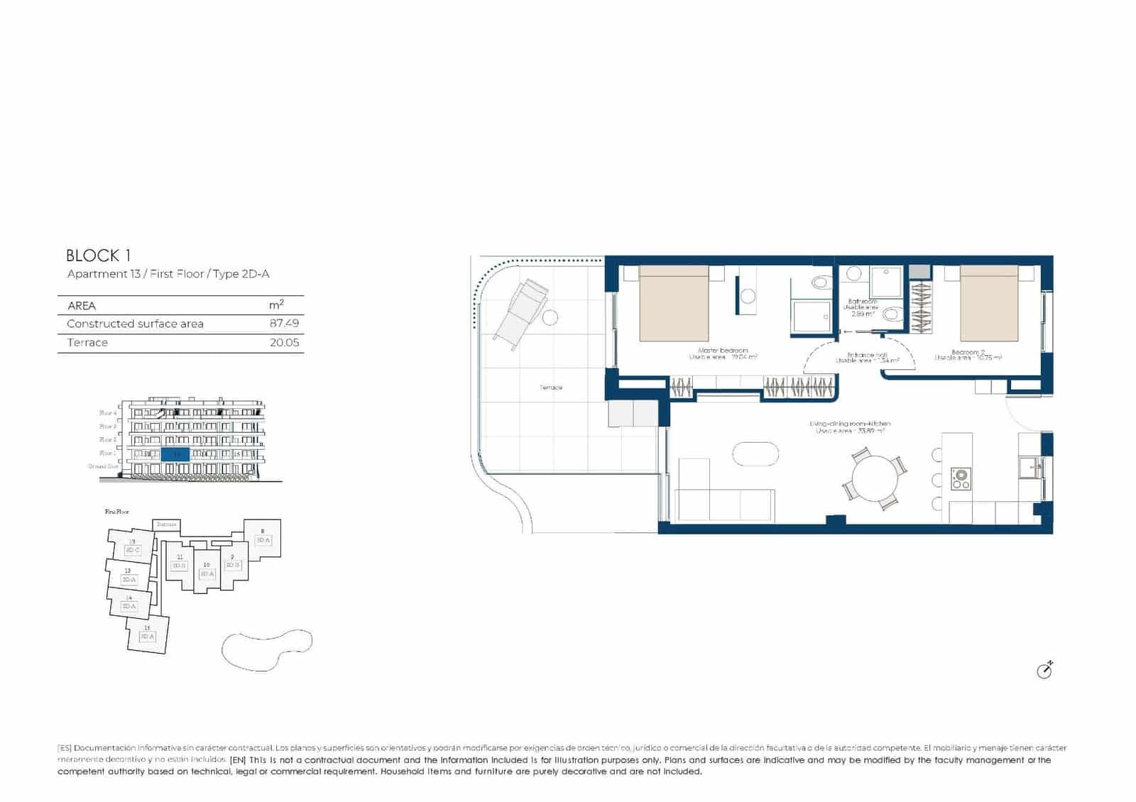 2 soveværelse Lejlighed til salg i El Valle Golf Resort med swimmingpool garage - € 315.000 (Ref: 9951021)