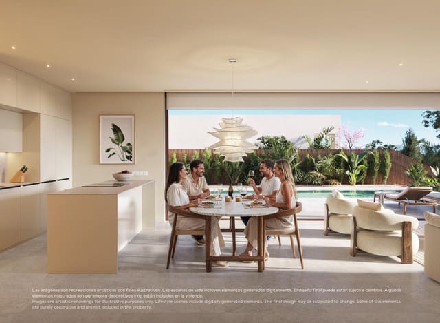 3 soverom Villa til salgs i Las Colinas Golf, Orihuela med svømmebasseng - € 1 090 000 (Ref: 9959142)