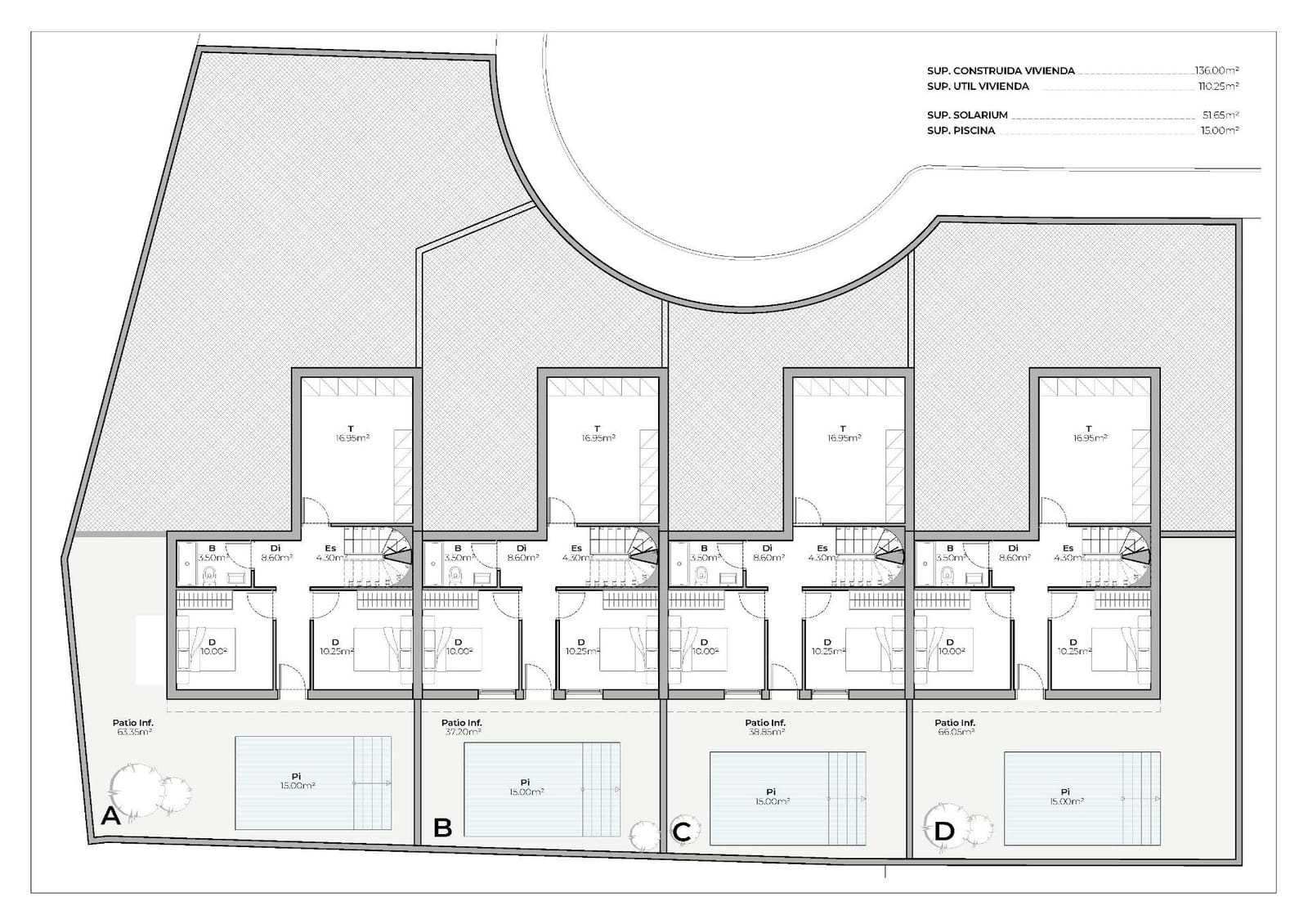 3 Zimmer Haus zu verkaufen in Mazarron mit Pool Garage - 289.000 € (Ref: 9964732)