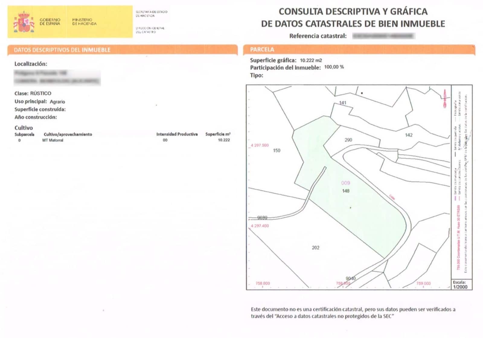 Area Edificabile in vendita in Benidoleig - 125.000 € (Rif: 5915617)