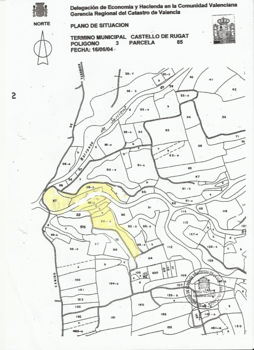 Byggegrund til salg i Castello de Rugat - € 20.000 (Ref: 8211894)