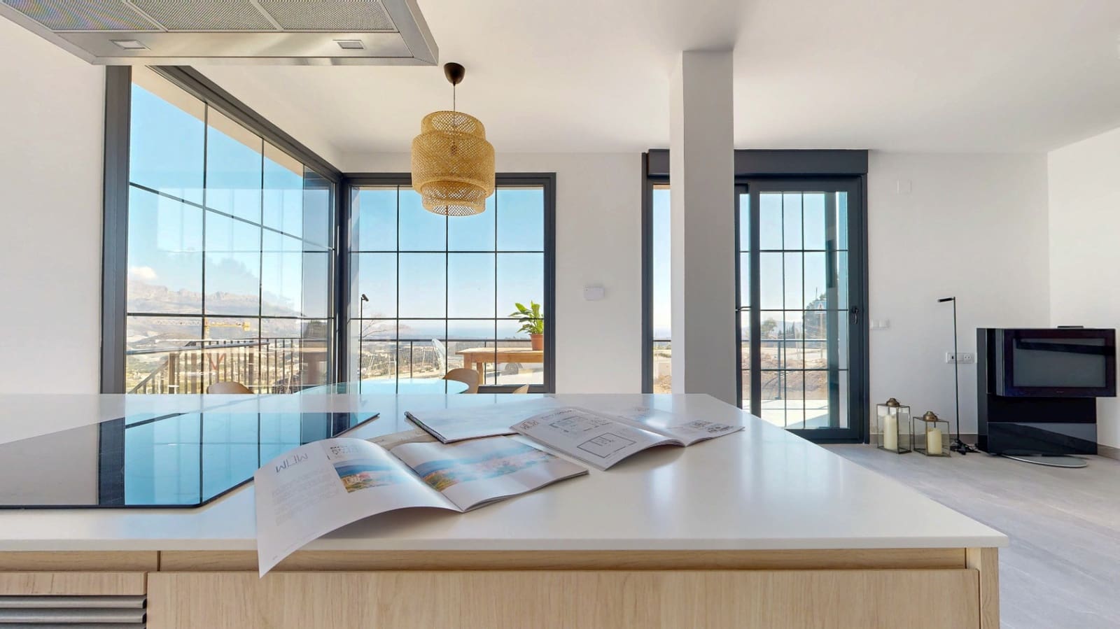 3 bedroom Terraced Villa for sale in Polop with pool garage - € 485,280 (Ref: 9000323)