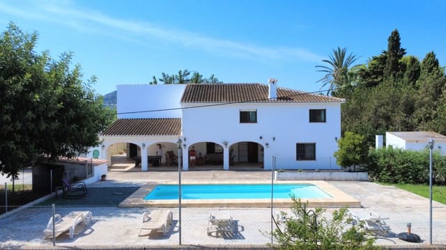 7 soverom Finca/Herregård til salgs i La Xara, Dénia med svømmebasseng garasje - € 880 000 (Ref: 9144286)
