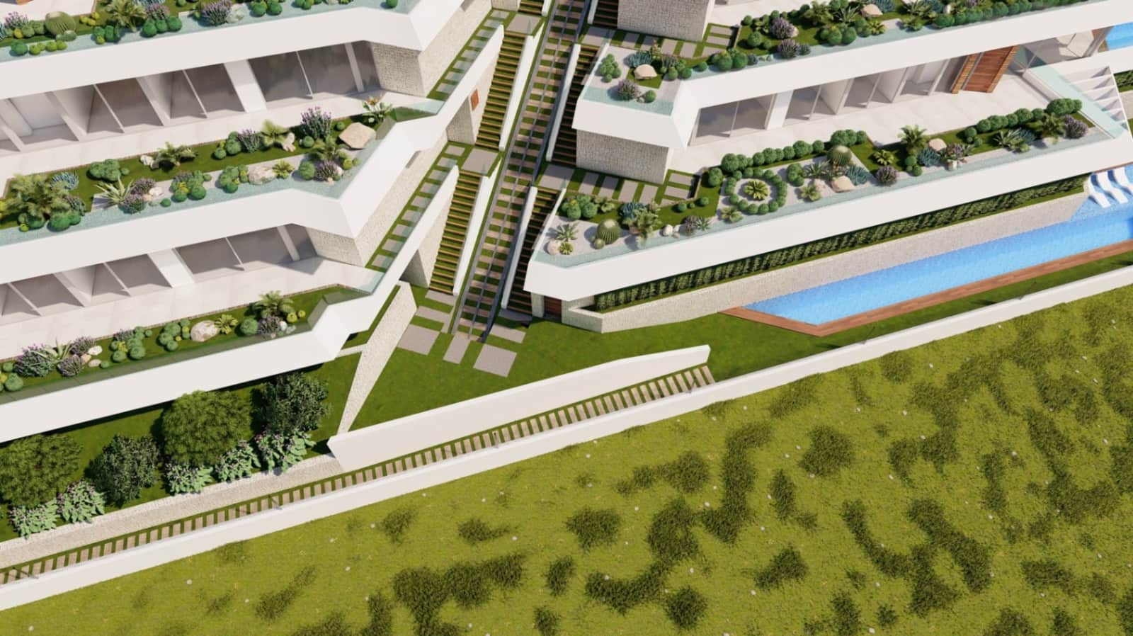 3 sypialnia Apartament na sprzedaż w Altea z basenem garażem - 1 200 000 € (Ref: 9267615)