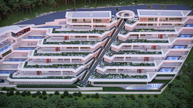 3 sypialnia Apartament na sprzedaż w Altea z basenem garażem - 1 200 000 € (Ref: 9267615)