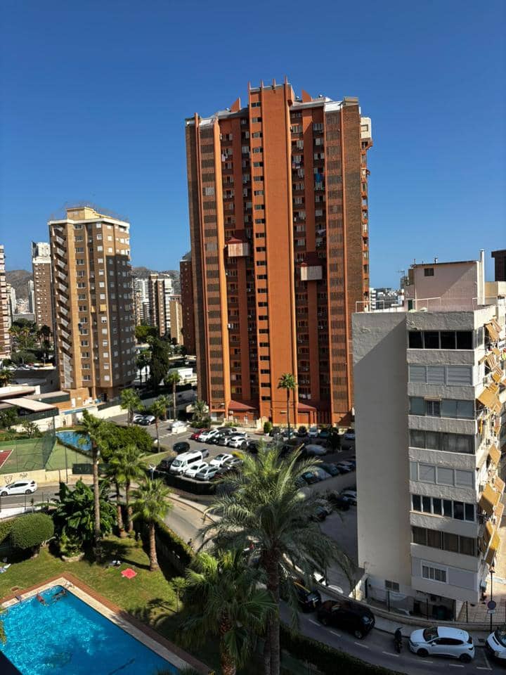 1 soverom Leilighet til leie i Benidorm med svømmebasseng garasje - € 850 (Ref: 10030913)