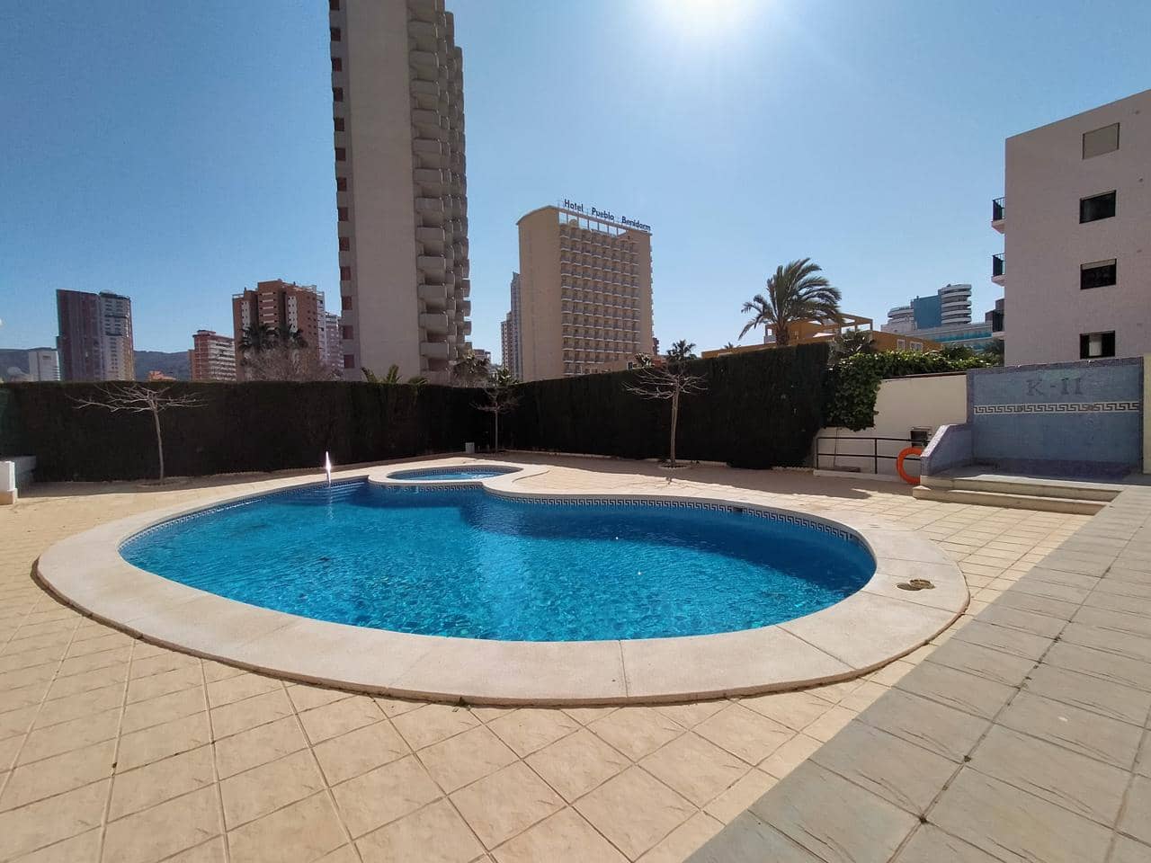 2 soveværelse Lejlighed til salg i Benidorm med swimmingpool garage - € 250.500 (Ref: 7430093)