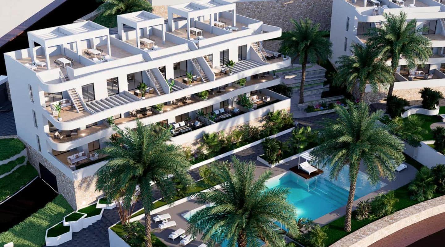 2 Zimmer Wohnung zu verkaufen in Finestrat mit Pool - 309.900 € (Ref: 8532853)