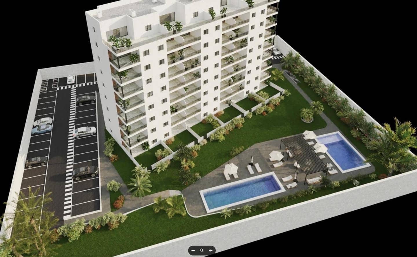 2 makuuhuone Asunto myytävänä paikassa La Villajoyosa / Vila Joiosa mukana uima-altaan 
autotalli - 349 000 € (Ref: 9221407)