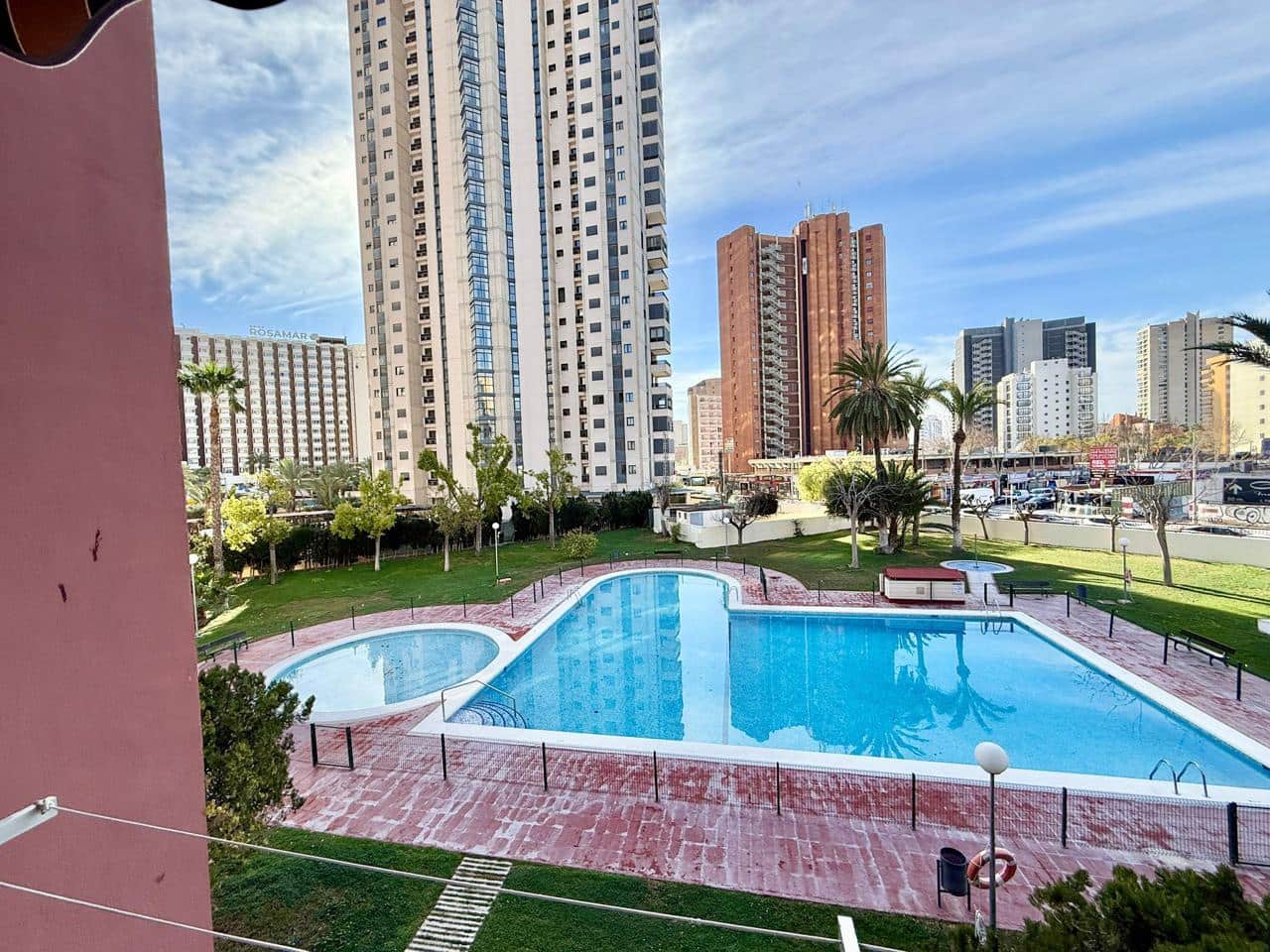 2 sypialnia Mieszkanie na sprzedaż w Benidorm z basenem garażem - 240 000 € (Ref: 9542300)