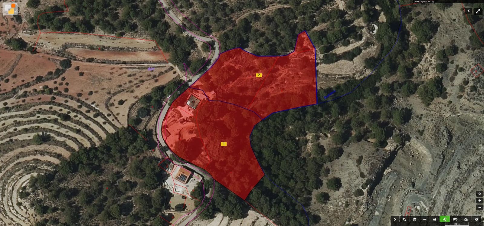 3 Zimmer Finca/Landgut zu verkaufen in Orxeta - 163.000 € (Ref: 10085454)