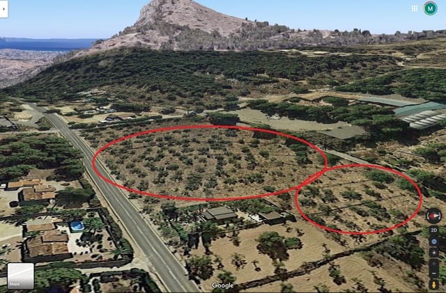 Grond te koop in Finestrat Pueblo, Finestrat - € 235.000 (Ref: 3099623)