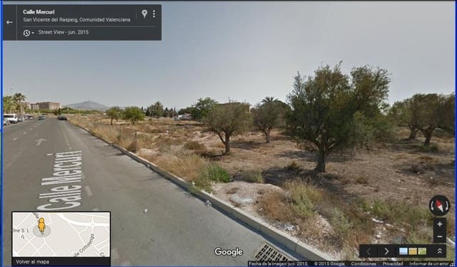 Grunde uden byggetilladelser til salg i San Vicente / Sant Vicent del Raspeig - € 750.000 (Ref: 3099651)