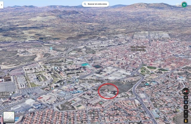 Grunde uden byggetilladelser til salg i San Vicente / Sant Vicent del Raspeig - € 750.000 (Ref: 3099651)