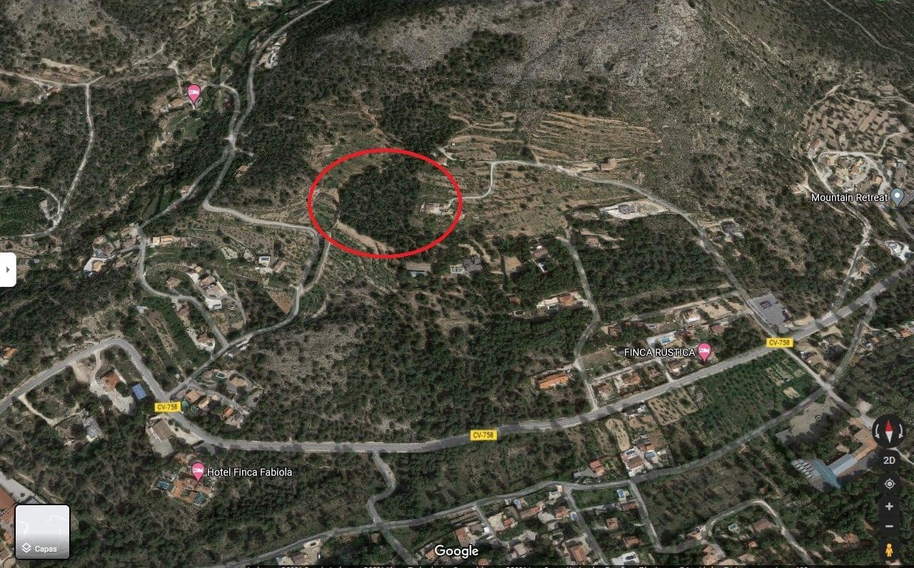 Terre non Aménagée à vendre à Finestrat - 100 000 € (Ref: 3099686)