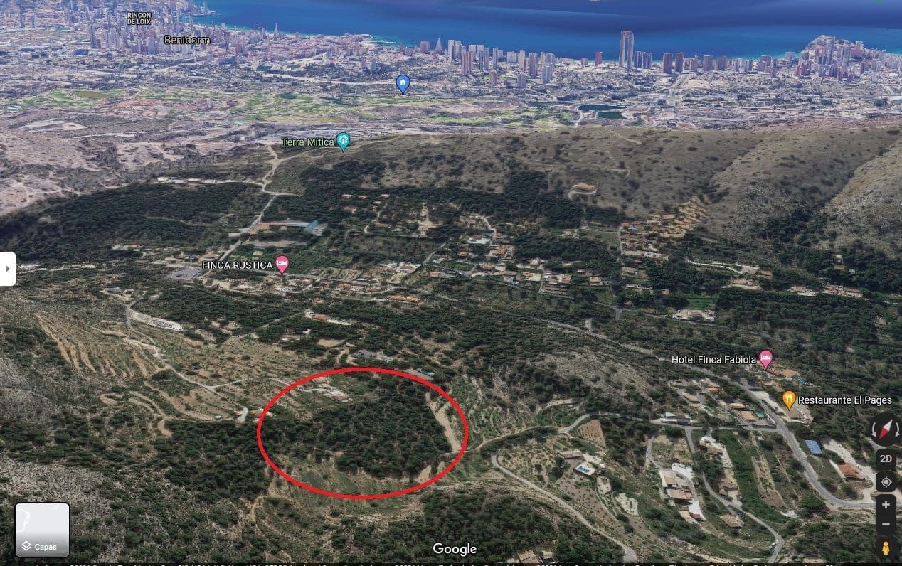 Terre non Aménagée à vendre à Finestrat - 100 000 € (Ref: 3099686)