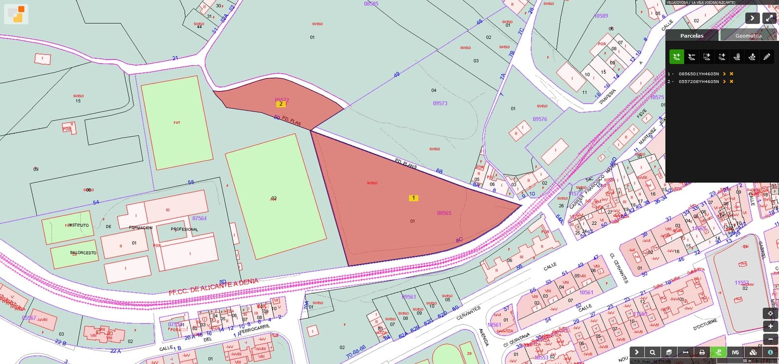 Terreno Non Edificato in vendita in La Villajoyosa / Vila Joiosa - 650.000 € (Rif: 3099687)