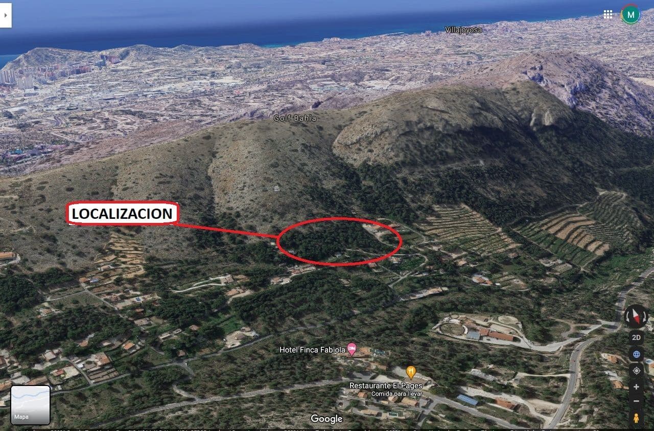 Terreno Non Edificato in vendita in Finestrat - 145.000 € (Rif: 3799534)
