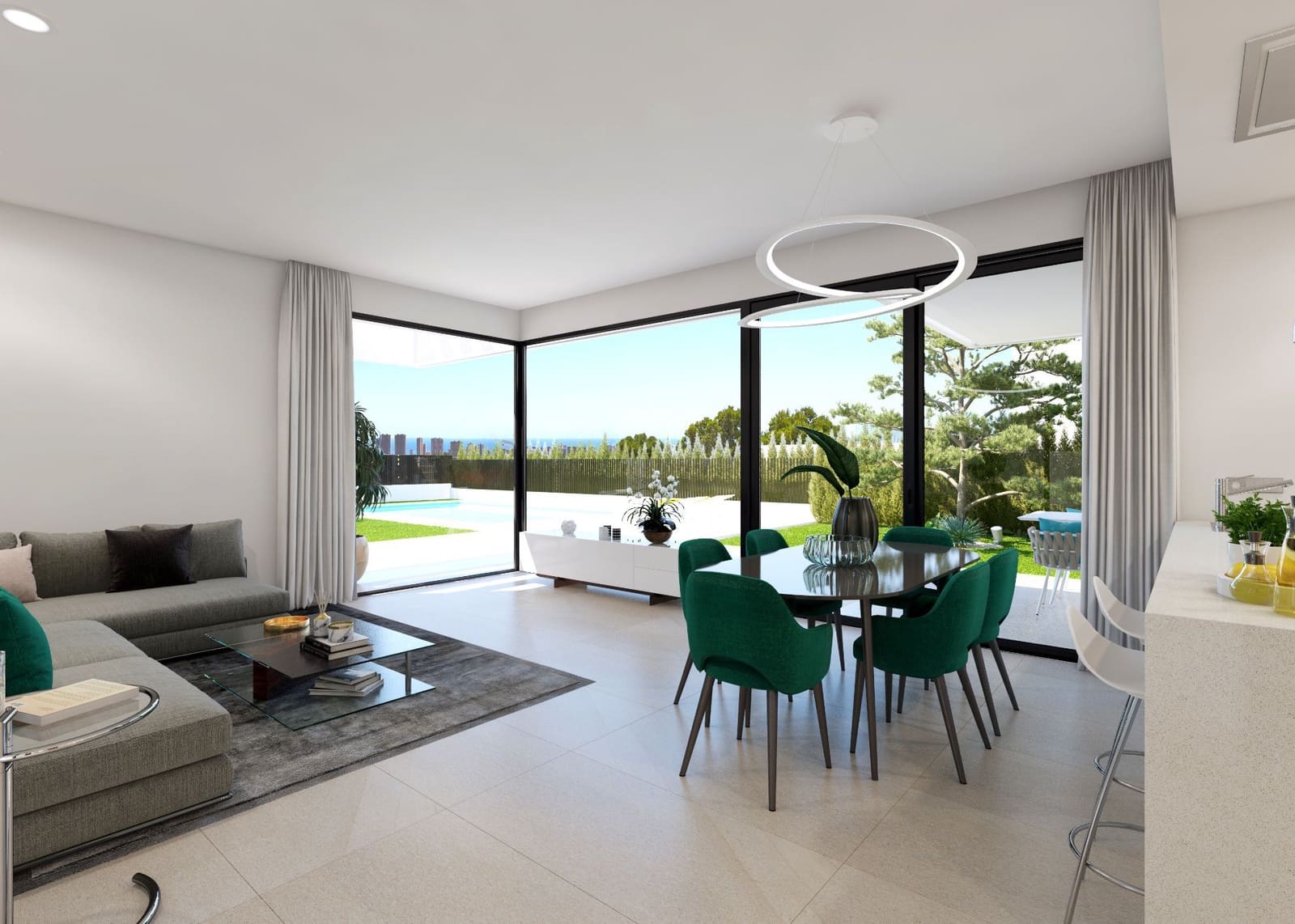 3 bedroom Villa for sale in Finestrat with pool - € 1,395,000 (Ref: 5229250)