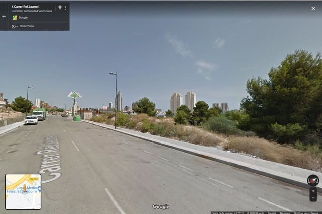 Rakentamaton maa vuokrattavana paikassa Cala de Finestrat, Finestrat - 6 000 € (Ref: 5716994)