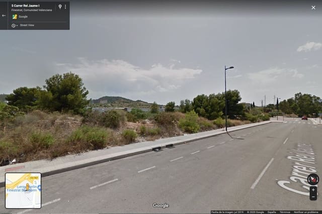 Rakentamaton maa vuokrattavana paikassa Cala de Finestrat, Finestrat - 6 000 € (Ref: 5716994)