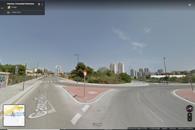 Rakentamaton maa vuokrattavana paikassa Cala de Finestrat, Finestrat - 6 000 € (Ref: 5716994)