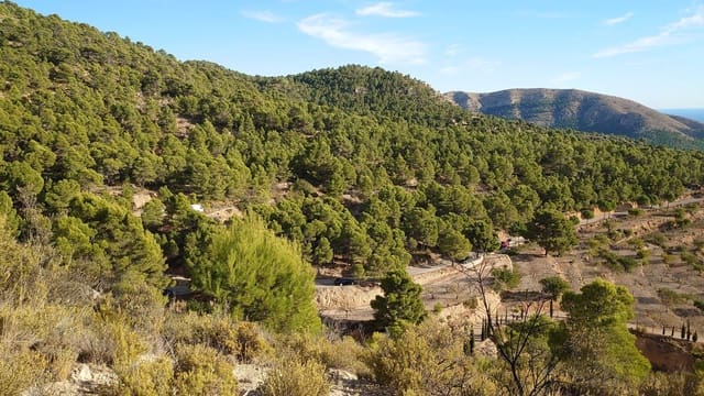 Grunde uden byggetilladelser til salg i Finestrat Pueblo, Finestrat - € 85.000 (Ref: 5827728)