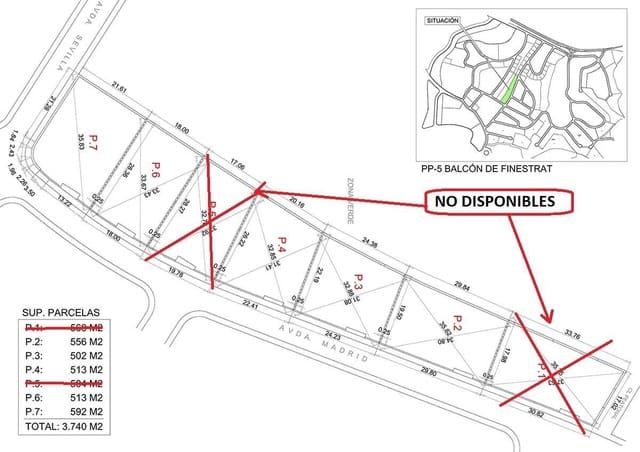 Grond te koop in Balcón de Finestrat - Terra Marina, Finestrat - € 290.800 (Ref: 6257537)
