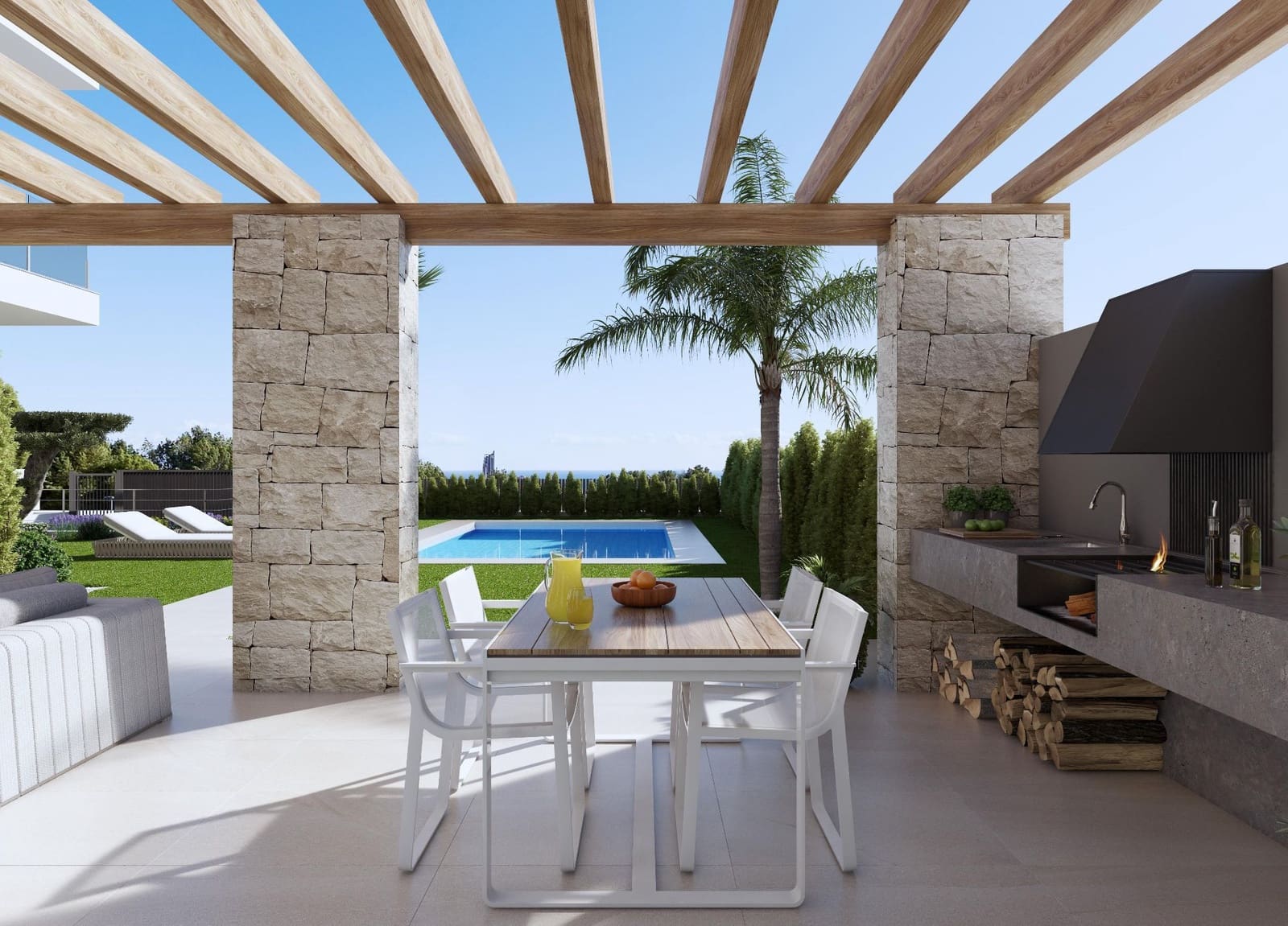 3 slaapkamer Villa te koop in Finestrat met zwembad - € 1.095.000 (Ref: 6769860)