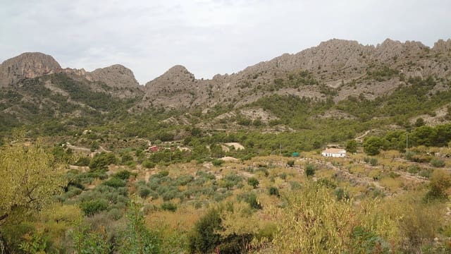 Grunde uden byggetilladelser til salg i Finestrat Pueblo, Finestrat - € 86.000 (Ref: 6801558)