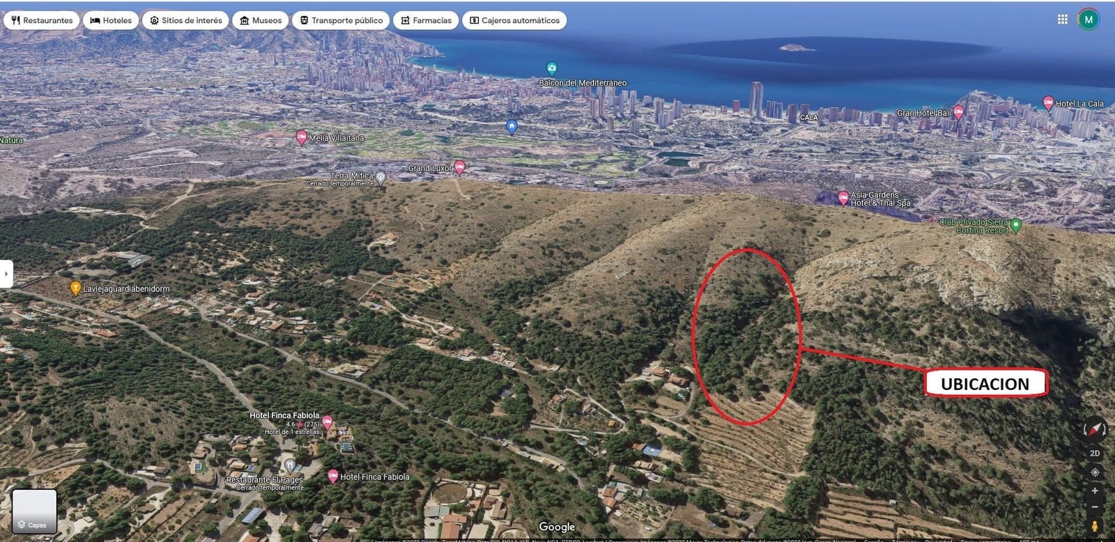 Grond te koop in Finestrat - € 80.000 (Ref: 6868944)