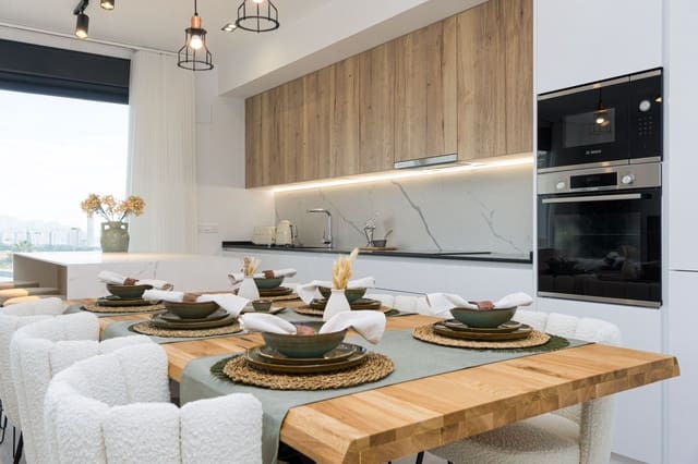 2 bedroom Apartment for sale in Balcón de Finestrat - Terra Marina, Finestrat with pool garage - € 370,000 (Ref: 7074506)