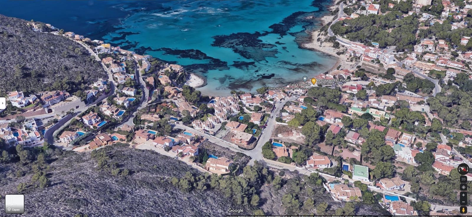 Grunde uden byggetilladelser til salg i Moraira - € 1.600.000 (Ref: 7180694)