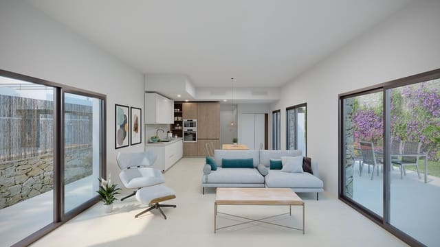 3 bedroom Villa for sale in Balcón de Finestrat - Terra Marina, Finestrat with pool garage - € 490,000 (Ref: 7299759)