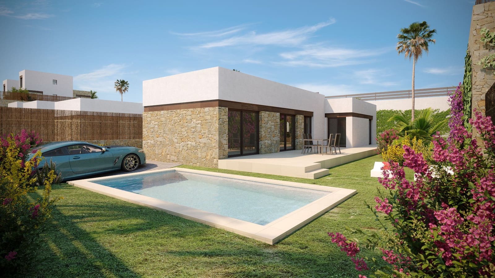 3 bedroom Villa for sale in Finestrat with pool garage - € 490,000 (Ref: 7299759)