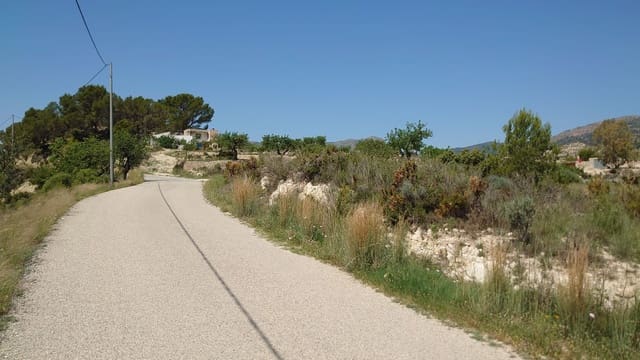 Rakentamaton maa myytävänä paikassa Relleu - 35 000 € (Ref: 7654384)