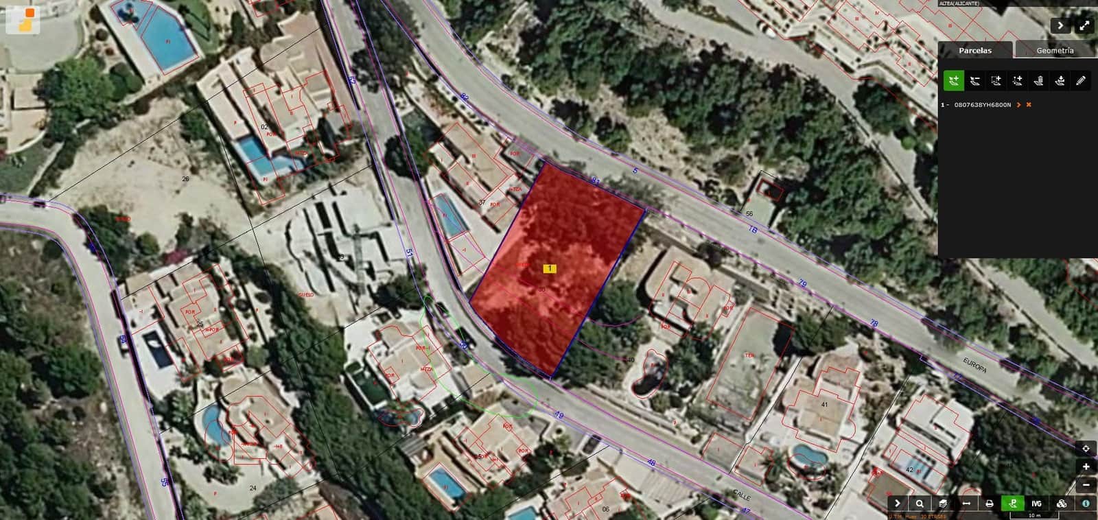 Terreno Non Edificato in vendita in Altea - 455.000 € (Rif: 8067342)