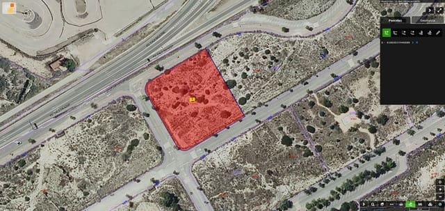 Rakentamaton maa vuokrattavana paikassa La Villajoyosa / Vila Joiosa - 5 800 € (Ref: 8347579)