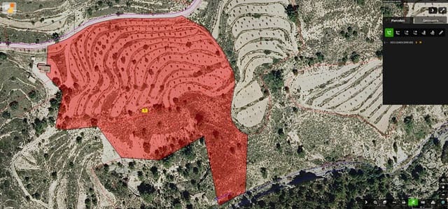 Rakentamaton maa myytävänä paikassa Relleu - 53 000 € (Ref: 8773199)