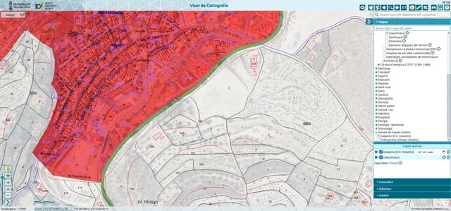 Grunde uden byggetilladelser til salg i Relleu - € 35.000 (Ref: 8821634)
