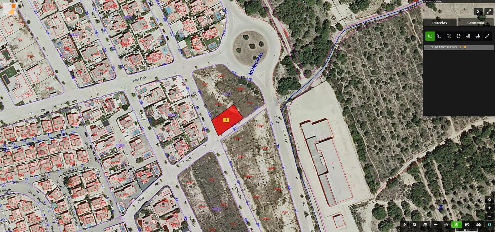 Mark till salu i Polop - 130 000 € (Ref: 9160779)