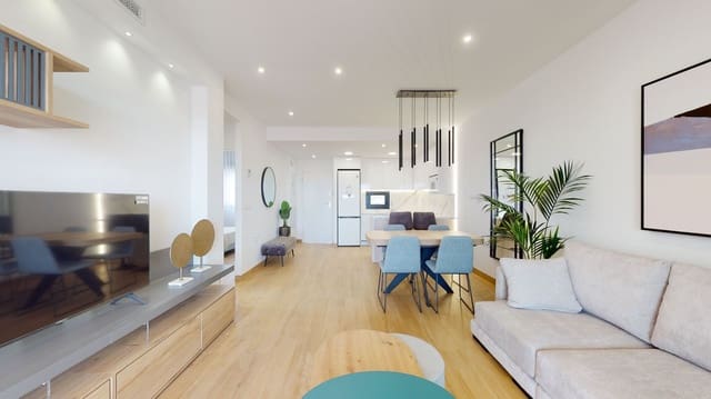 2 Zimmer Apartment zu verkaufen in Balcón de Finestrat - Terra Marina, Finestrat mit Pool - 279.000 € (Ref: 9308214)