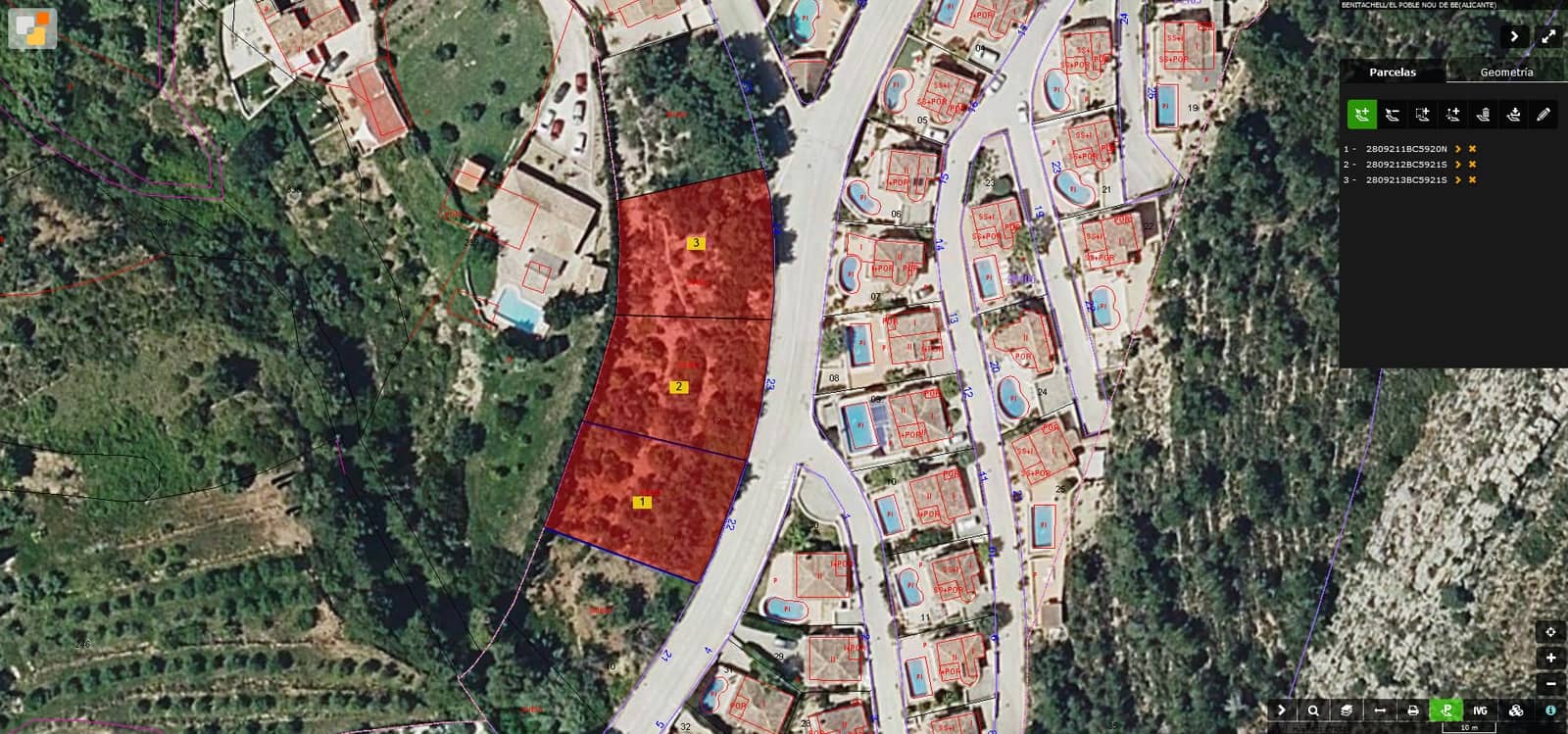Landgrundstück zu verkaufen in Benitachell / Benitatxell - 155.000 € (Ref: 9382312)