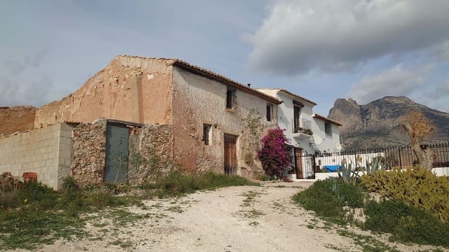 3 chambre Finca/Maison de Campagne à vendre à Finestrat Pueblo, Finestrat - 290 000 € (Ref: 9535497)