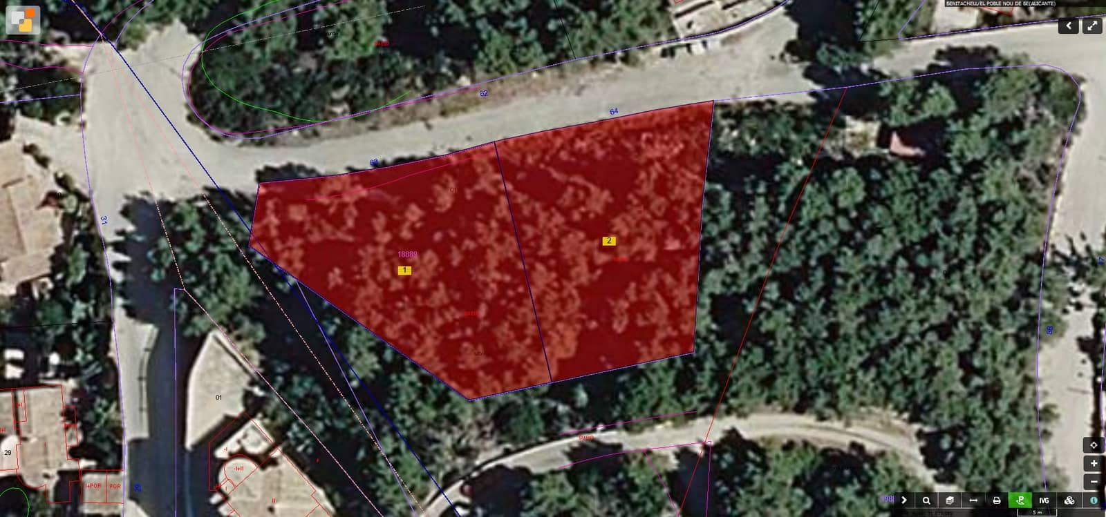 Teren niezagospodarowany na sprzedaż w Benitachell / Benitatxell - 386 400 € (Ref: 9540752)